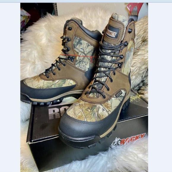 Rocky Core Waterproof 400G Insulated Outdoor Boots Mens Sz 10.5 W Fast Shipping - Picture 3 of 9